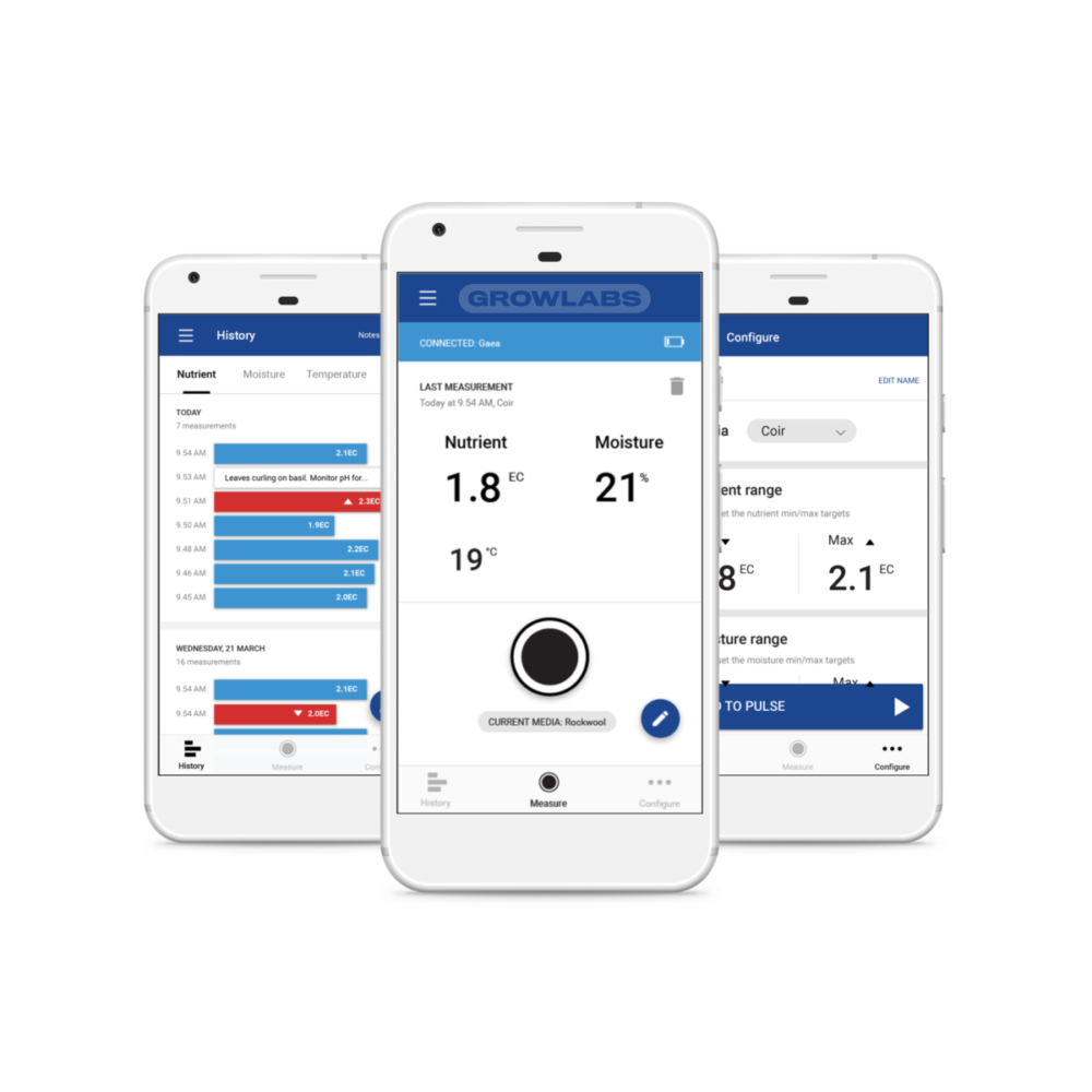 BlueLab Pulse Meter - Wurzelzonenmesser für Erde – Bild 2