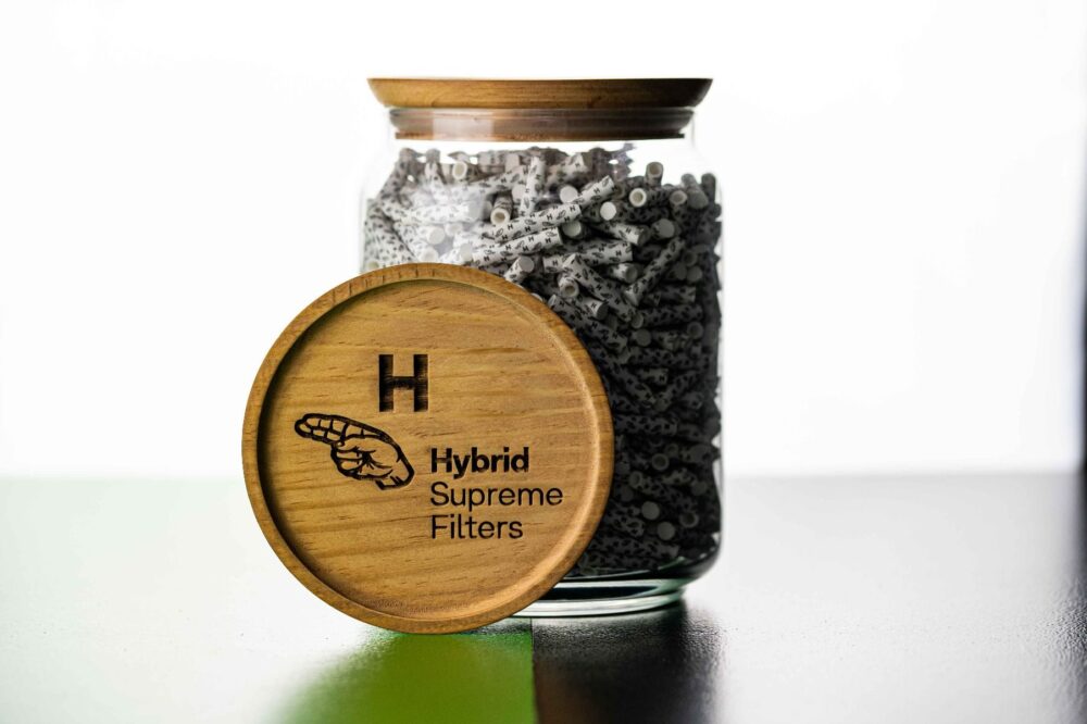 Hybrid Supreme Aktivkohlefiter 1000er Glas 6,4mm