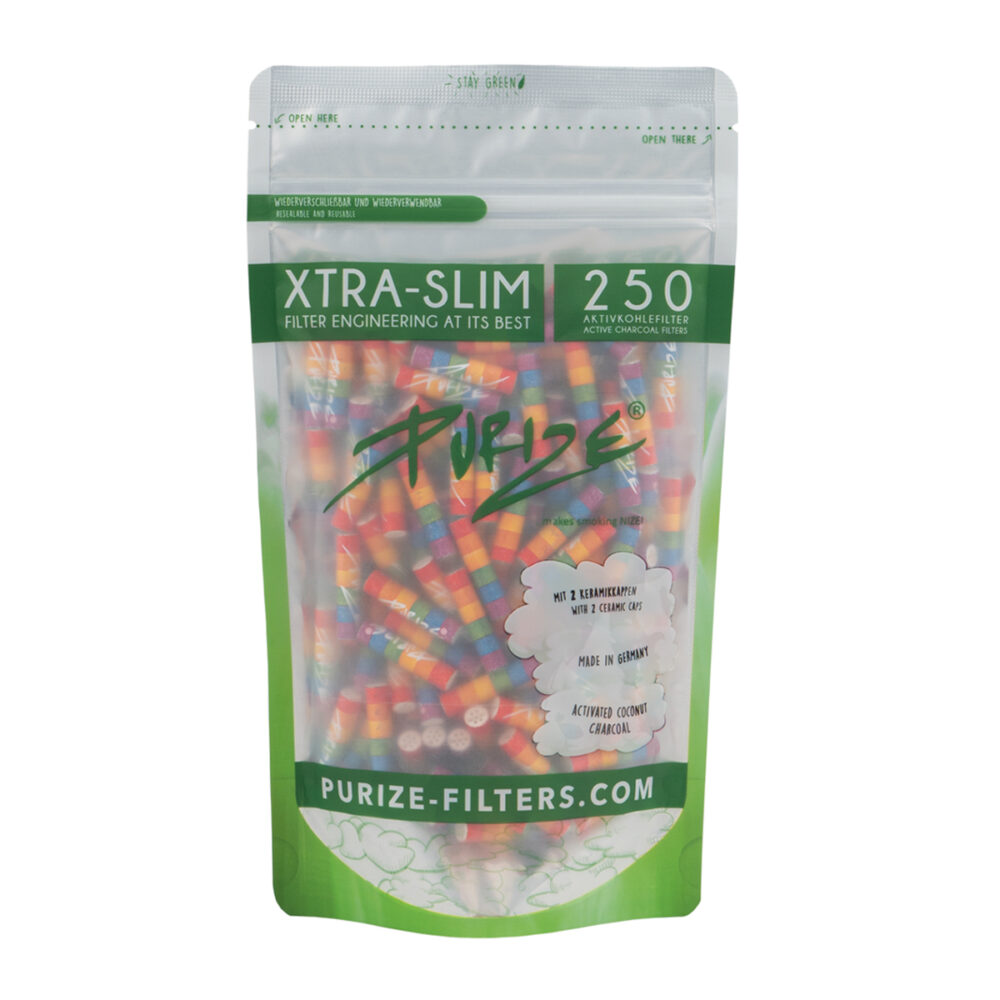 Purize Xtra-Slim 250er Pack Rainbow