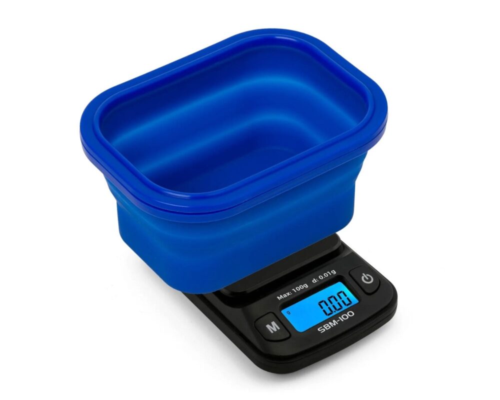SBM-100 Waage Blau - 100g x 0.01g